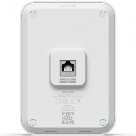 Ubiquiti UniFi U7 In-Wall WiFi 7 Blanco Ubiquiti UniFi U7 In-Wall WiFi 7 Blanco